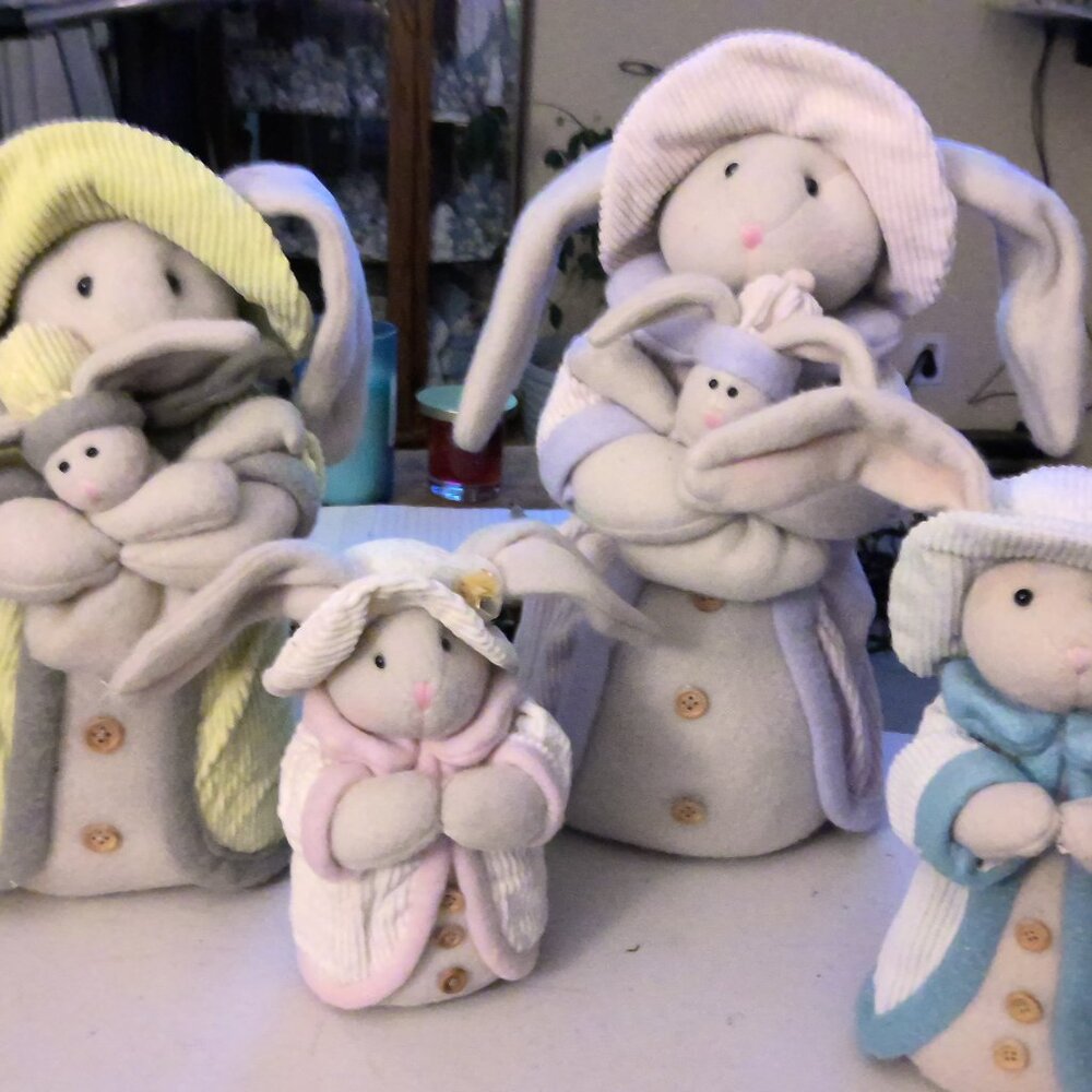 Easter Rabbit Family